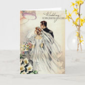 Wedding Congratulations 3 - Customized Karte (Gelbe Blume)
