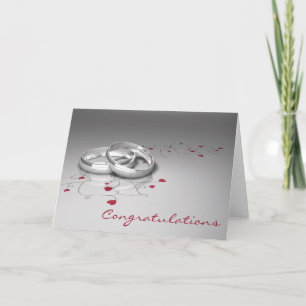 Wedding Congratulations card Karte