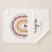 Wedding Couple Custom Foto Sherpadecke (Vorderseite (Horizontal))