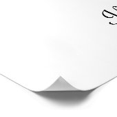 Wedding Couple Fingerprint Gästebuch (Ecke)