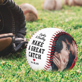 Wedding Couple Foto Baseball