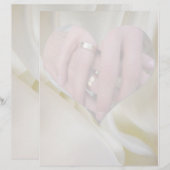Wedding Couple Hands Together Herz (Vorne/Hinten)