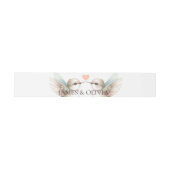 Wedding Couple Hummingbird Invitation Bly Band (Flach)