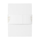 Wedding Couple Hummingbird Invitation Bly Band (Rückseitenbeispiel)