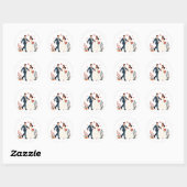 Wedding Couple Romance Sticker (Blatt)