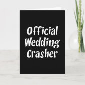 Wedding Crasher Karte (Vorderseite)