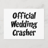 Wedding Crasher Postkarte (Vorderseite)