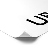 Wedding Custom 16.5" x11" Poster PREMIUM Landschaf (Ecke)