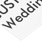 Wedding Custom Table Runner 16" x 108" Großer Tischläufer (Ecke)