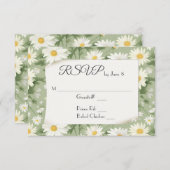 Wedding Daisies UAWG RSVP Karte (Vorne/Hinten)