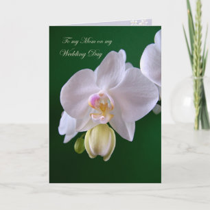 Wedding.Danke, dass ihr Mama Card mit Orchid Dankeskarte