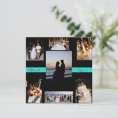 Wedding danken Ihnen Dankeskarte (Stehend Vorderseite)