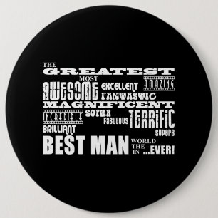 Wedding danken Ihnen Trauzeugen: Bestster Button