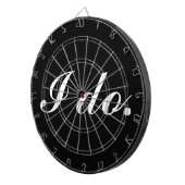 Wedding Dart Board Dartscheibe (Vorderseite rechts)