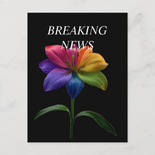 🌈Wedding Date CHANGE Begleitkarte (Vorderseite)