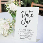 Wedding Date Jar Ideas Guestbook Alternative Sockelschild