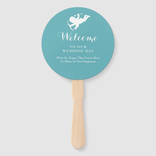 Wedding Destination Kos Fächer (Rückseite)