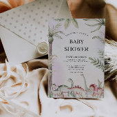 Wedding Dinosaur Babydusche Einladung