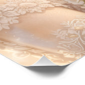 Wedding Dog Art Poster – Romantic Fantasy art (Ecke)