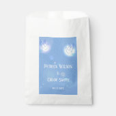 Wedding Dove Blue Lighting Geschenktütchen (Vorderseite)