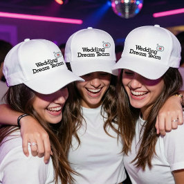 Wedding Dream Team, Bridge, Junggeselinnen-Abschie Bestickte Baseballkappe