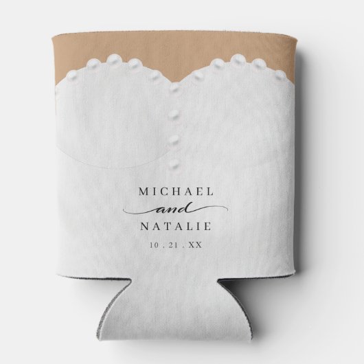 Wedding Dress Bride Dosenkühler (Rückseite)