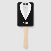 Wedding Dress Tuxedo Mr Mrs Guess Who Game Fächer (Rückseite)