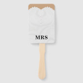 Wedding Dress Tuxedo Mr Mrs Guess Who Game Fächer (Vorderseite)