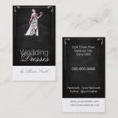 Wedding dresses-Bridesmaid Dresses-Bridal Dresses Visitenkarte (Vorne/Hinten)