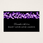 Wedding Drink Gutschein Lila Hollywood Glam (Rückseite)