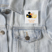Wedding Ducks 2. Badge Button (Beispiel)