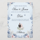 Wedding einladung (Vorderseite)