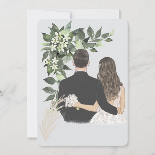 Wedding  einladung (Vorderseite)