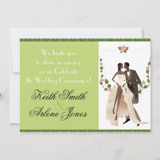 Wedding Einladung (Vorderseite)