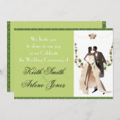 Wedding Einladung (Vorne/Hinten)