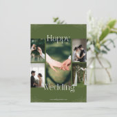 wedding einladung (Stehend Vorderseite)