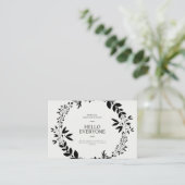 Wedding Einladung (Stehend Vorderseite)