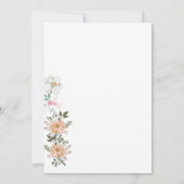 Wedding Einladung , Card Marrieinladung (Rückseite)