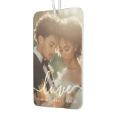 Wedding engagement photo love couples names date autolufterfrischer (Links)