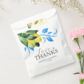 Wedding Favor Bags Watercolor Botanical Lemons Geschenktütchen (Versiegelt)