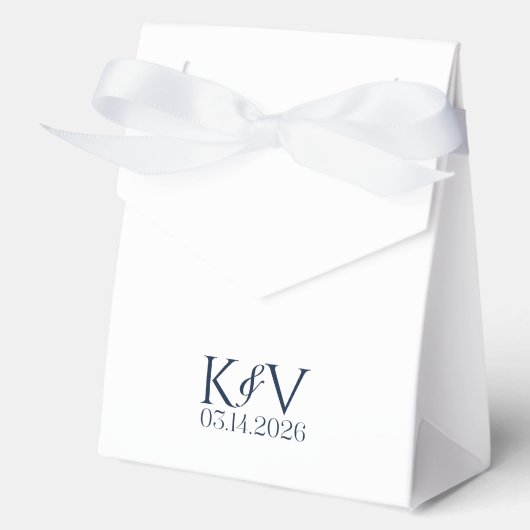 Wedding Favor Box Geschenkschachtel (Vorderseite)