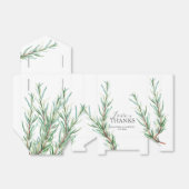 Wedding Favor Boxes Rosemary Greenery Geschenkschachtel (Ungefaltet)