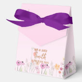 wedding favor boxes wildflowers geschenkschachtel (Vorderseite)