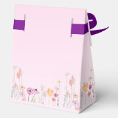 wedding favor boxes wildflowers geschenkschachtel (Rückseite)