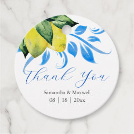 Wedding Favor Tags Geschenkanhänger