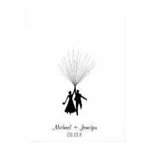 Wedding Fingerprint Balloon Guestbook