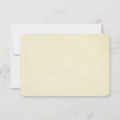 Wedding Floral Twig UAWG Einladung (Rückseite)