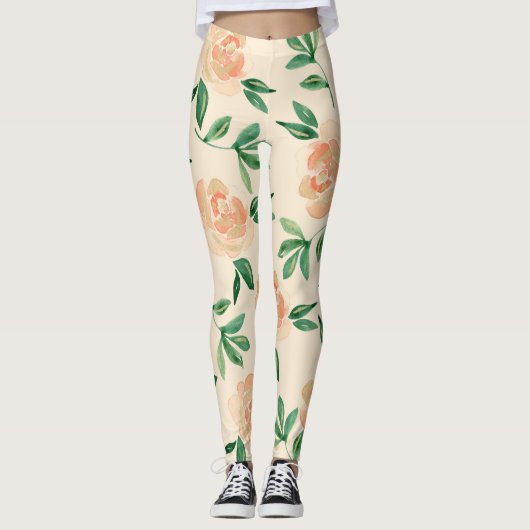 Wedding Flower Arrangements Leggings (Vorderseite)
