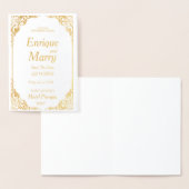 WEDDING FOLIENKARTE (Anzeige)