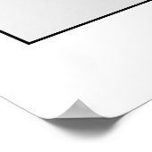 Wedding Foto Booth Prop | Gold Pink, floral Poster (Ecke)